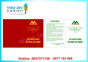 In sổ cổ đông lấy ngay, giá rẻ, chất lượng cao 