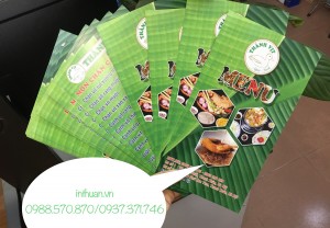 Địa chỉ in menu đẹp Huỳnh Thúc Kháng