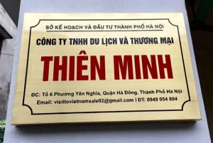 in biển tên công ty theo yêu cầu lấy nhanh hà nội